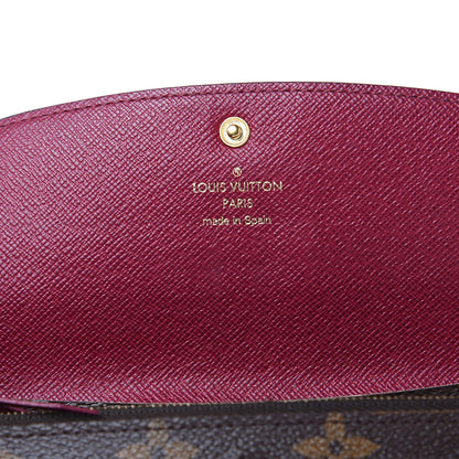 Louis Vuitton Monogram Emilie Wallet Fuchsia 6 of 13