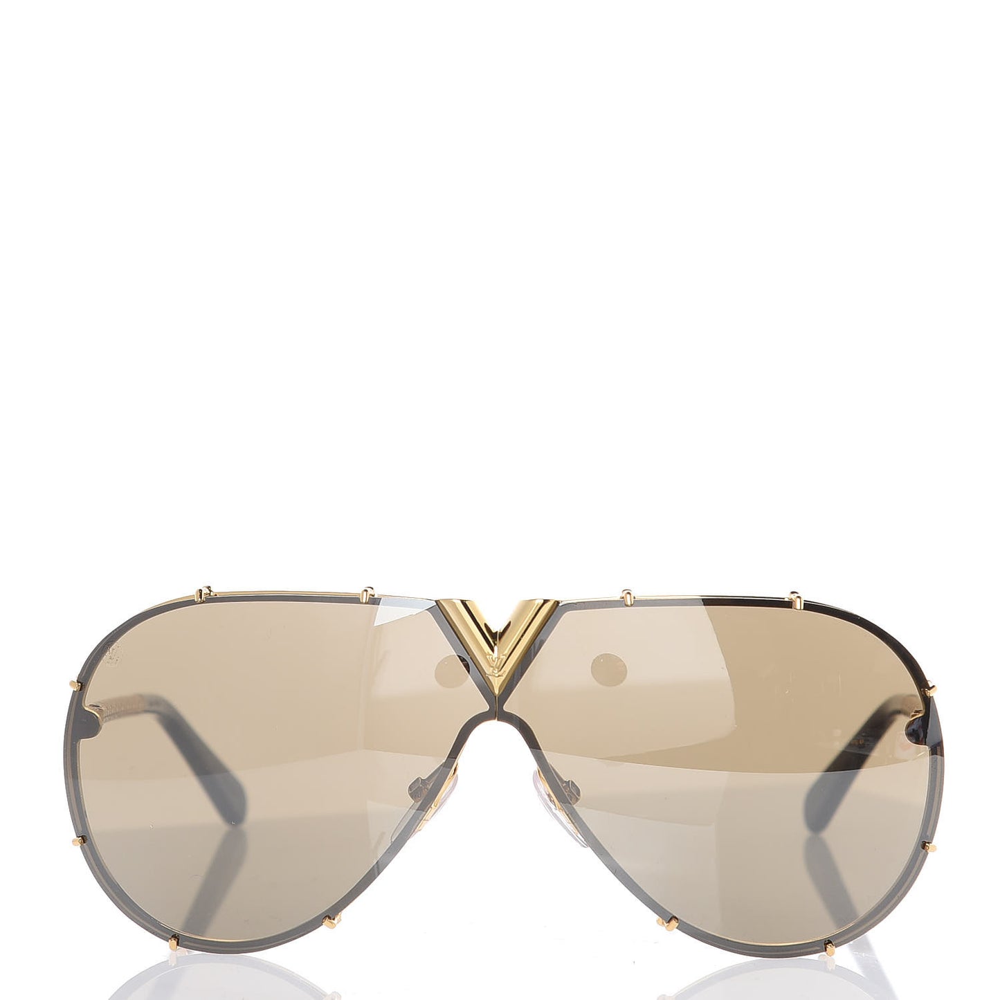Metal LV Drive Sunglasses Z0897W Black Gold
