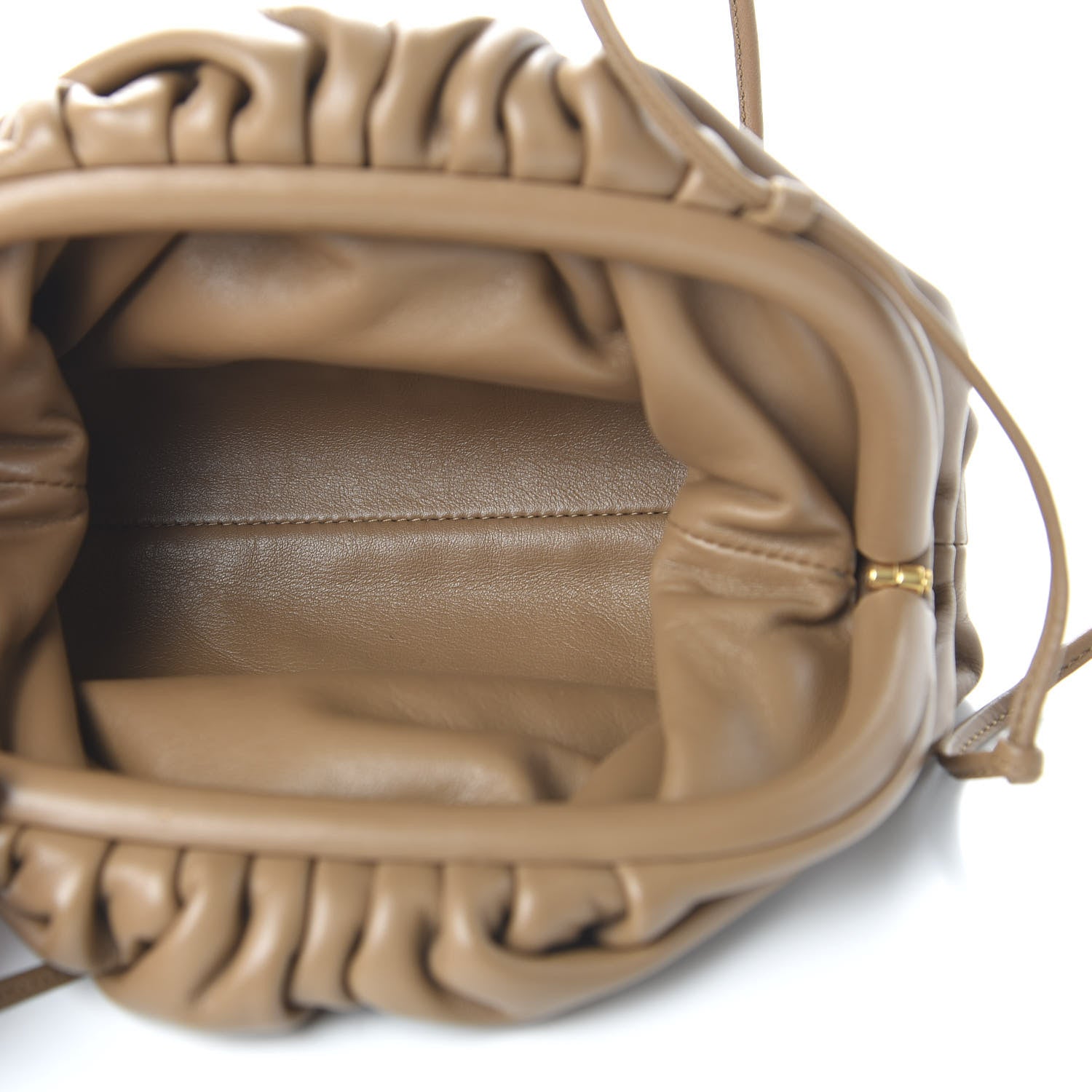 Bottega Veneta Butter Calfskin The Mini Pouch Cammello 5 of 9