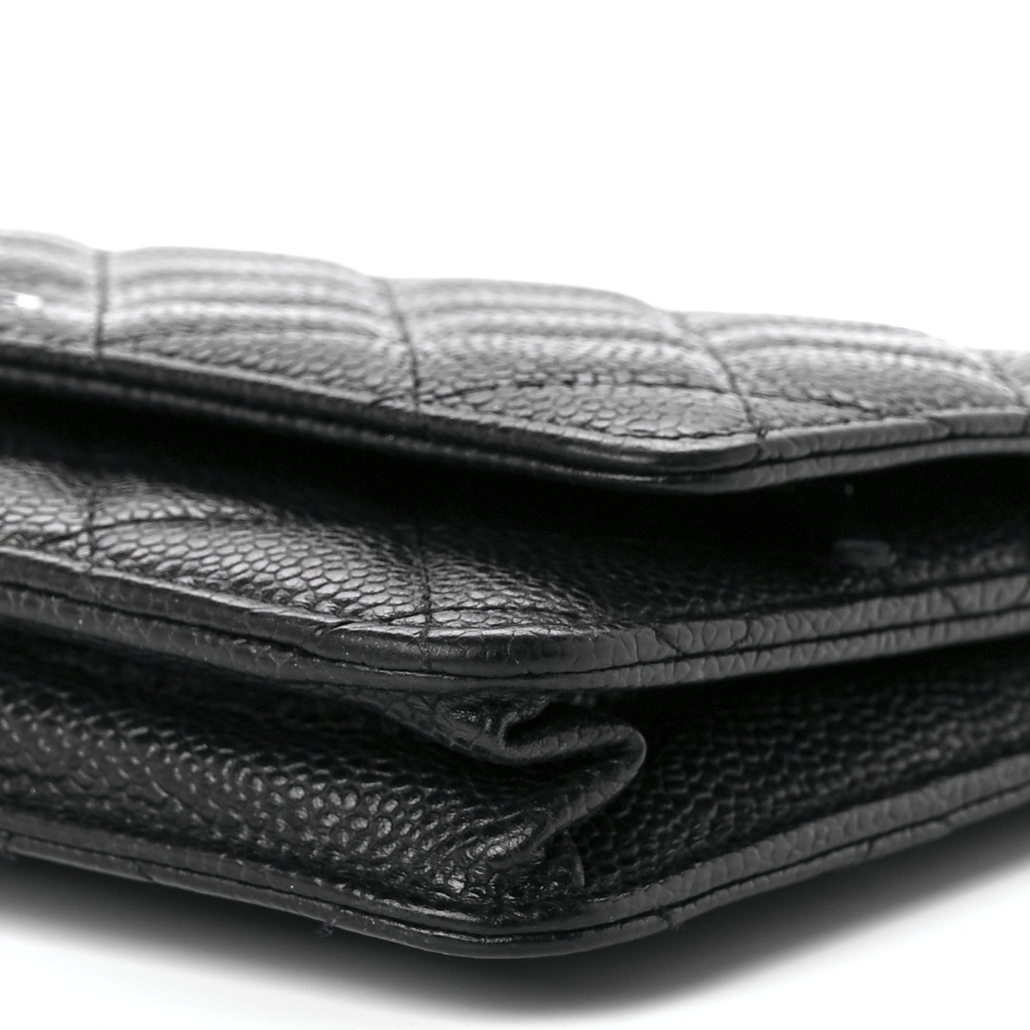 Chanel Caviar Quilted Wallet On Chain WOC Black 11 of 11