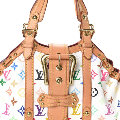 Louis Vuitton Monogram Multicolor Theda GM White 7 of 9
