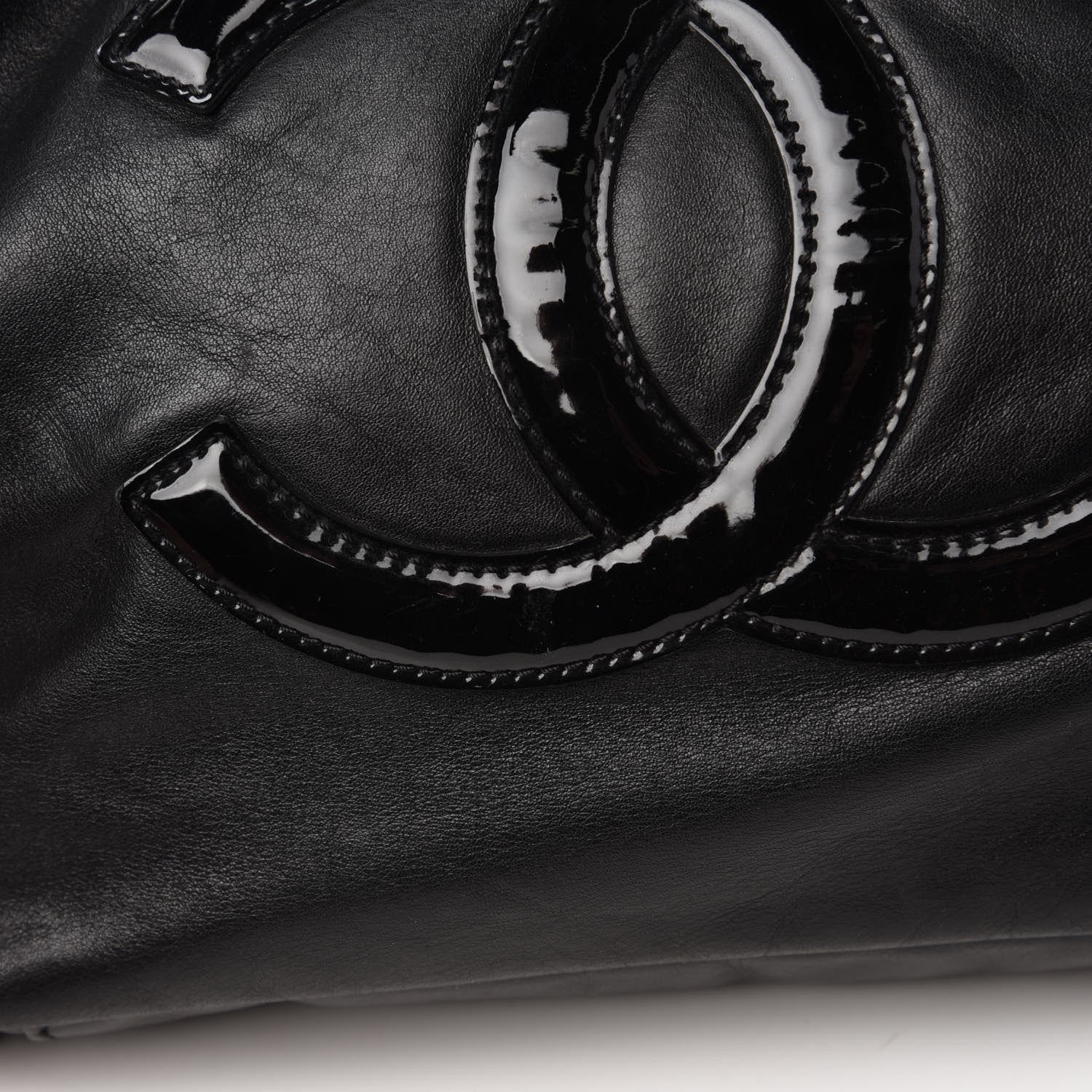 Chanel Calfskin Modern Chain Rhodoid Hobo Black 11 of 11