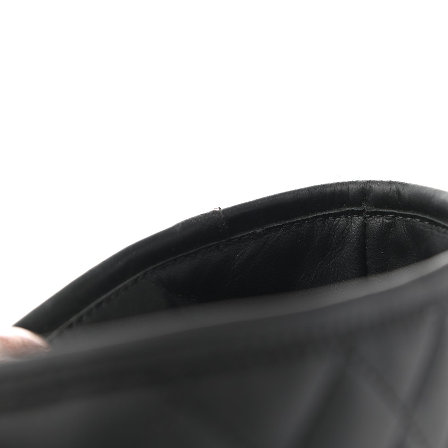 Rubber Quilted Rain Boots 41 Black