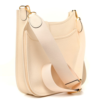 Hermes Taurillon Clemence Evelyne III PM Nata 3 of 11