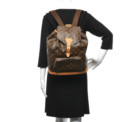 Louis Vuitton Monogram Montsouris GM Backpack 2 of 8
