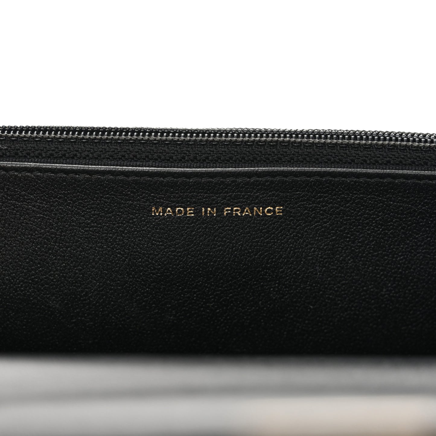 Lambskin Quilted Trendy CC Wallet On Chain WOC Black