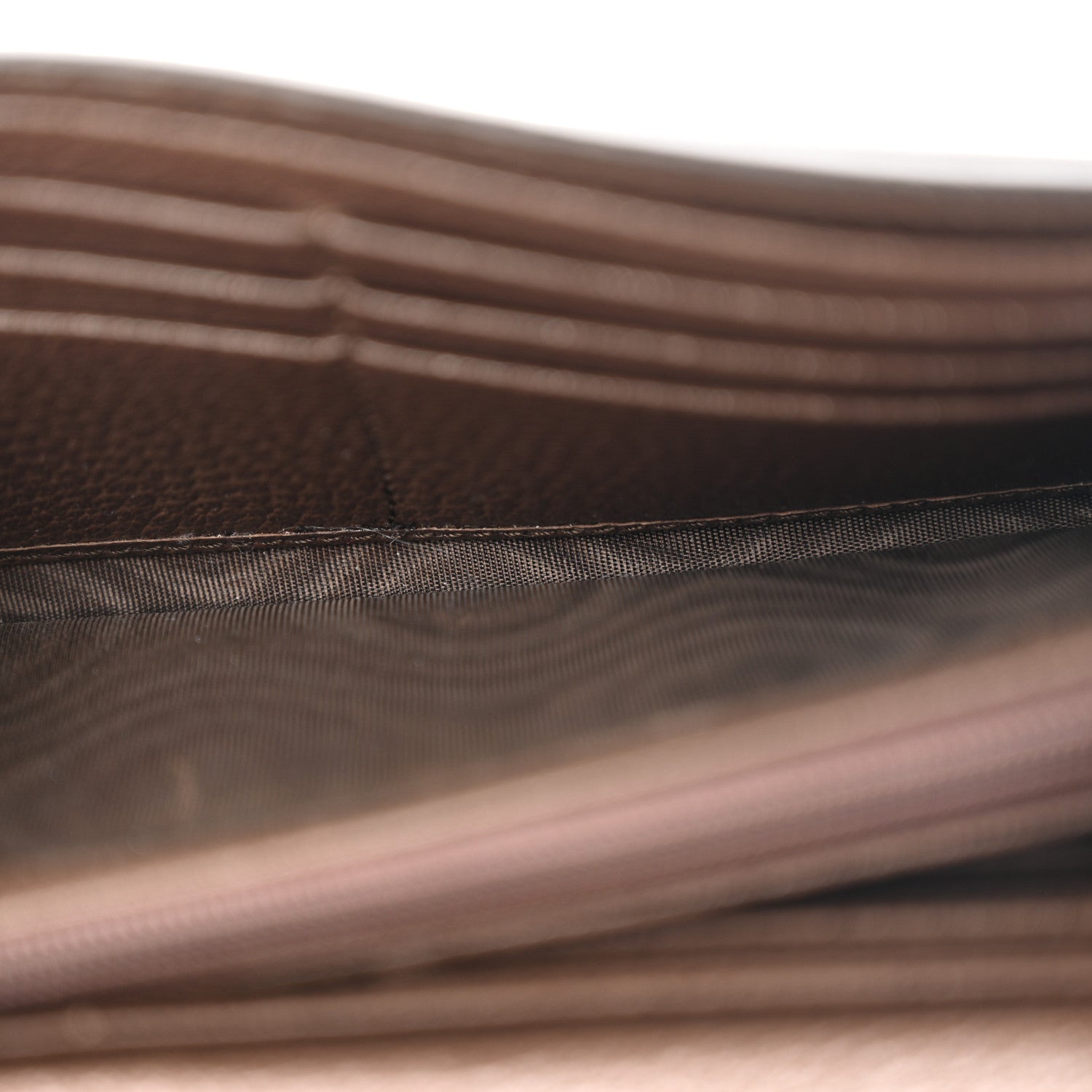 Gucci GG Supreme Monogram Web Ophidia Continental Wallet Brown 5 of 10