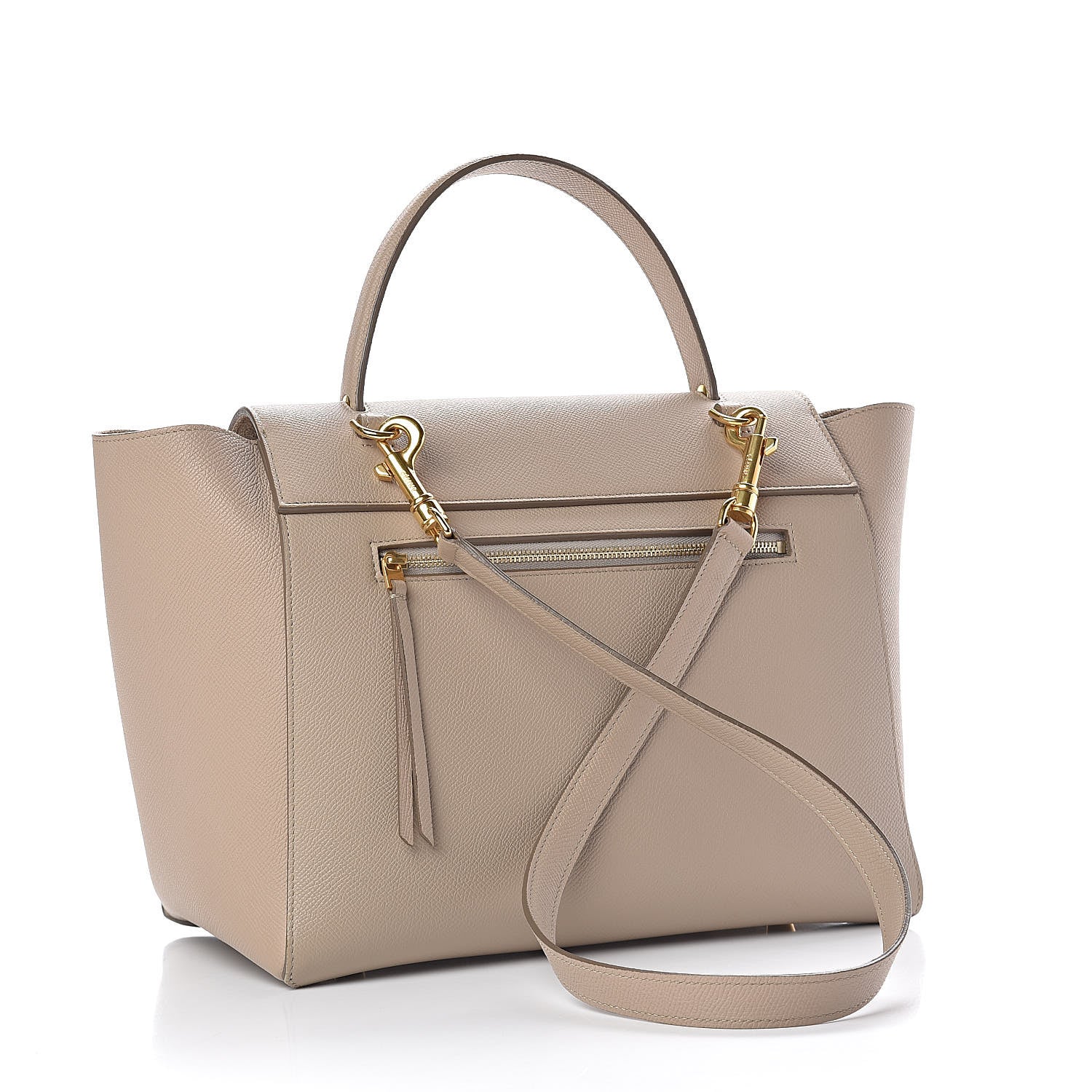 Celine Grained Calfskin Mini Belt Bag Light Taupe 3 of 11