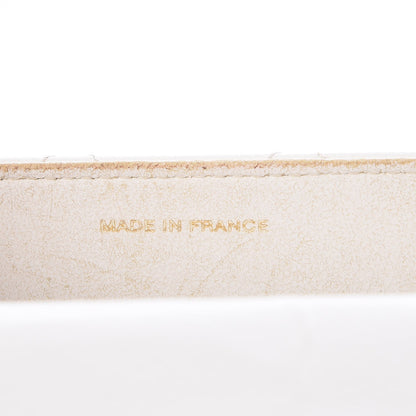 Chanel Caviar Quilted Jumbo Single Flap White 9 of 15