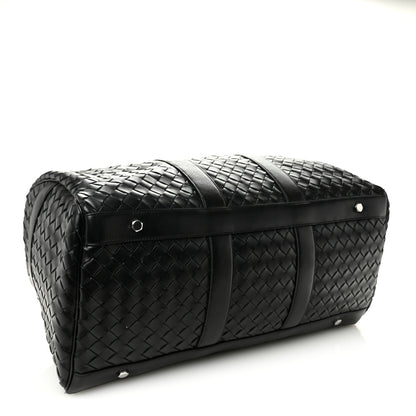 Bottega Veneta Nappa Intrecciato Duffle Bag Black 4 of 10