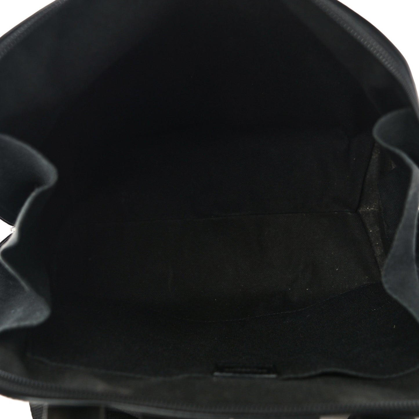 Canvas House Check Backpack Black