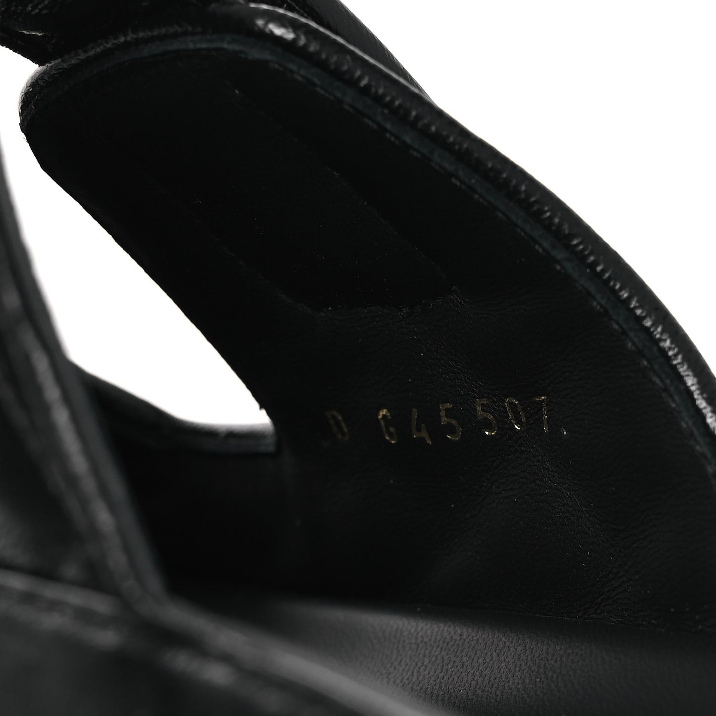 Lambskin Quilted Velcro Dad Chain CC Slide Sandals 38.5 Black