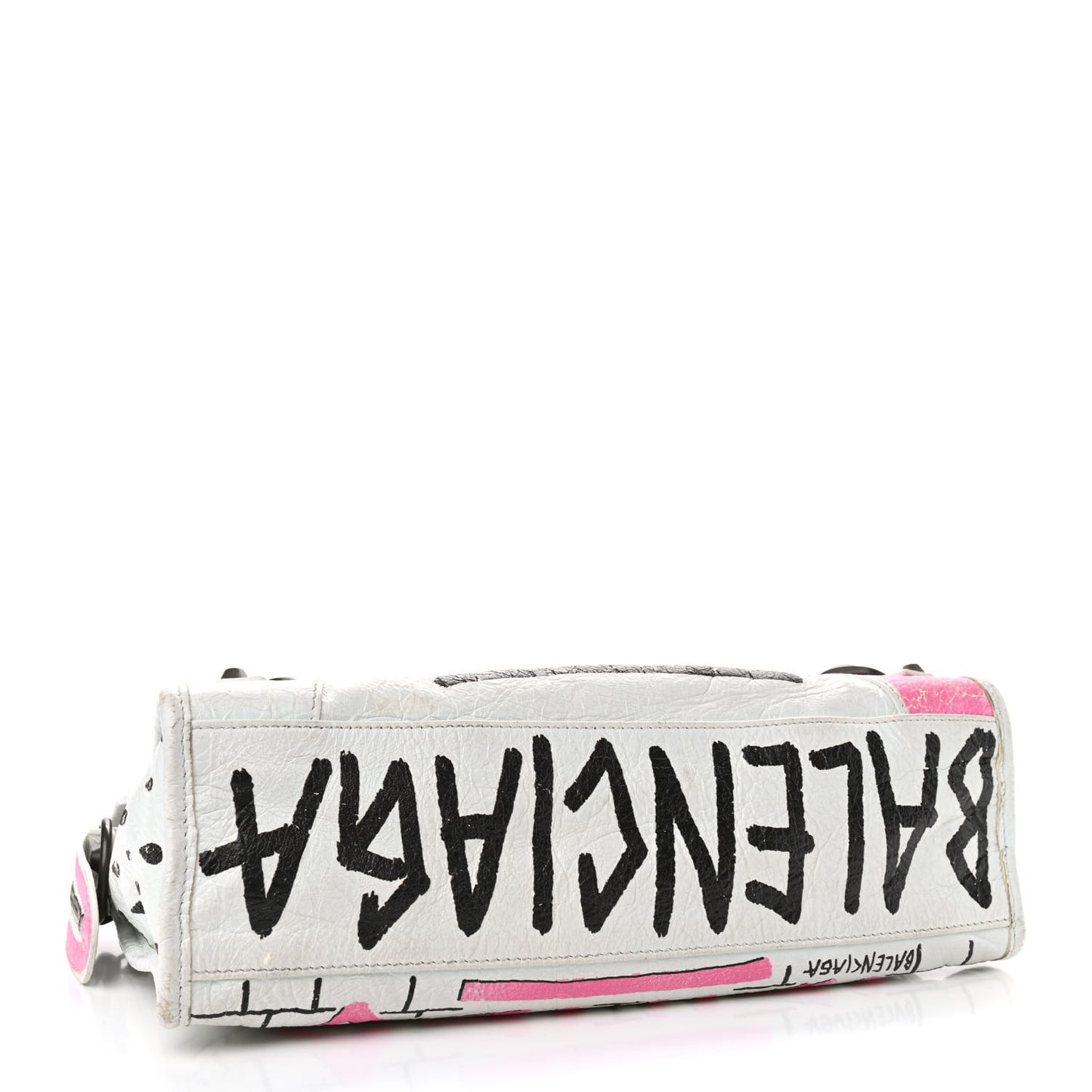 Agneau Graffiti All Over Classic Hardware S City White Multicolor