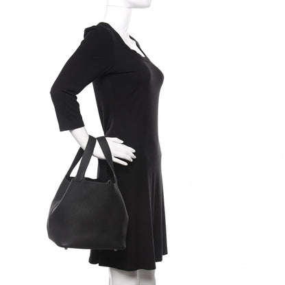 Hermes Taurillon Clemence Picotin Lock 22 MM Black 2 of 10