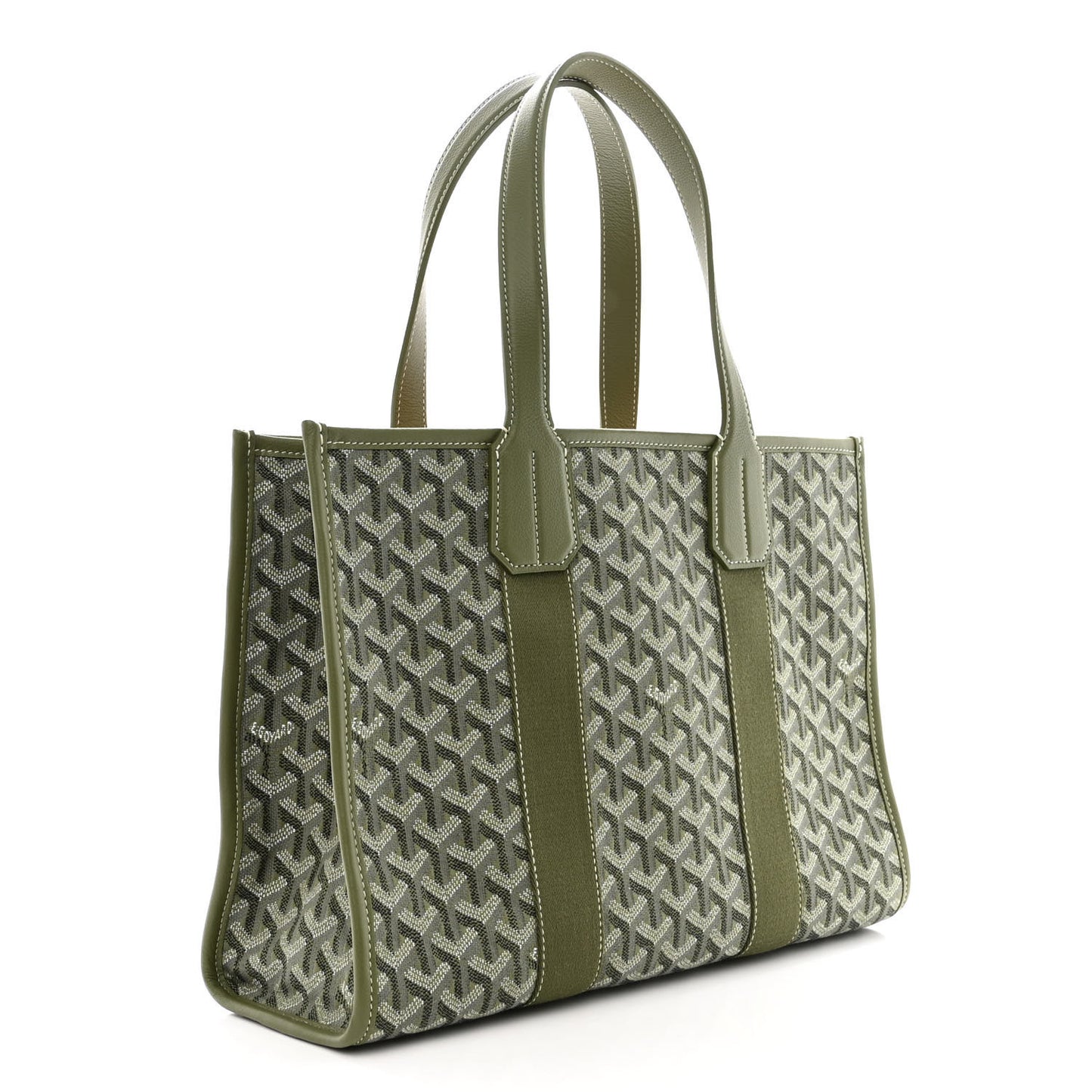 Goyardine Villette PM Tote Khaki