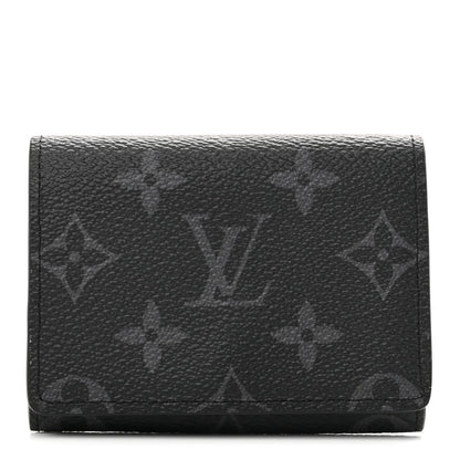 Louis Vuitton Monogram Eclipse Envelope Business Card Holder 1 of 6
