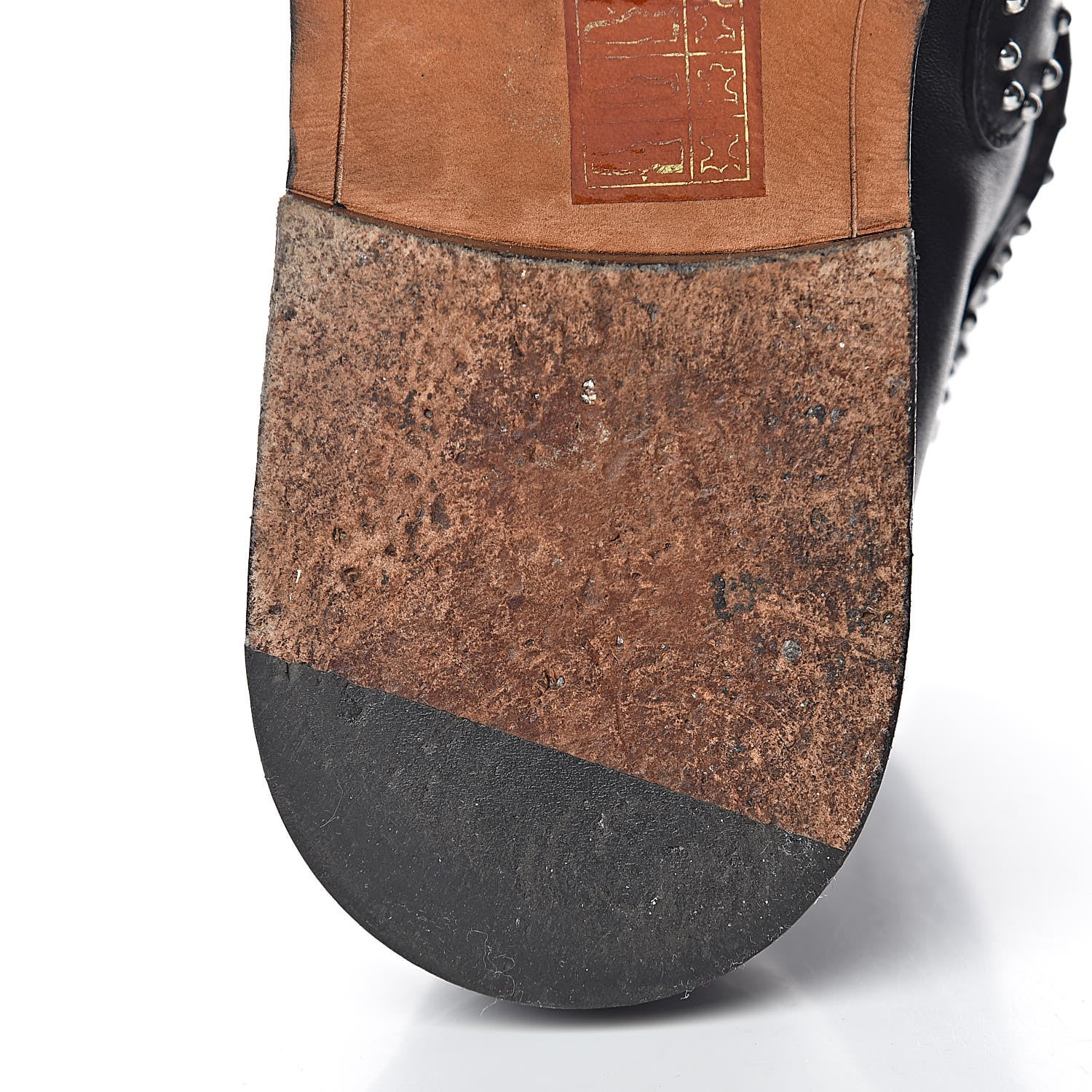 Givenchy Calfskin Studded Prue Buckle Bootie 35 Black 17 of 19