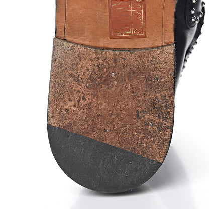 Givenchy Calfskin Studded Prue Buckle Bootie 35 Black 17 of 19