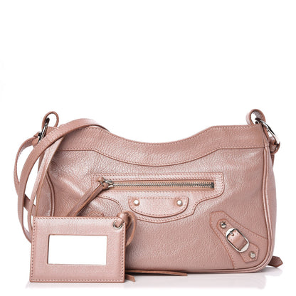 Balenciaga Chevre Classic Silver Hardware Hip Rose 1 of 7