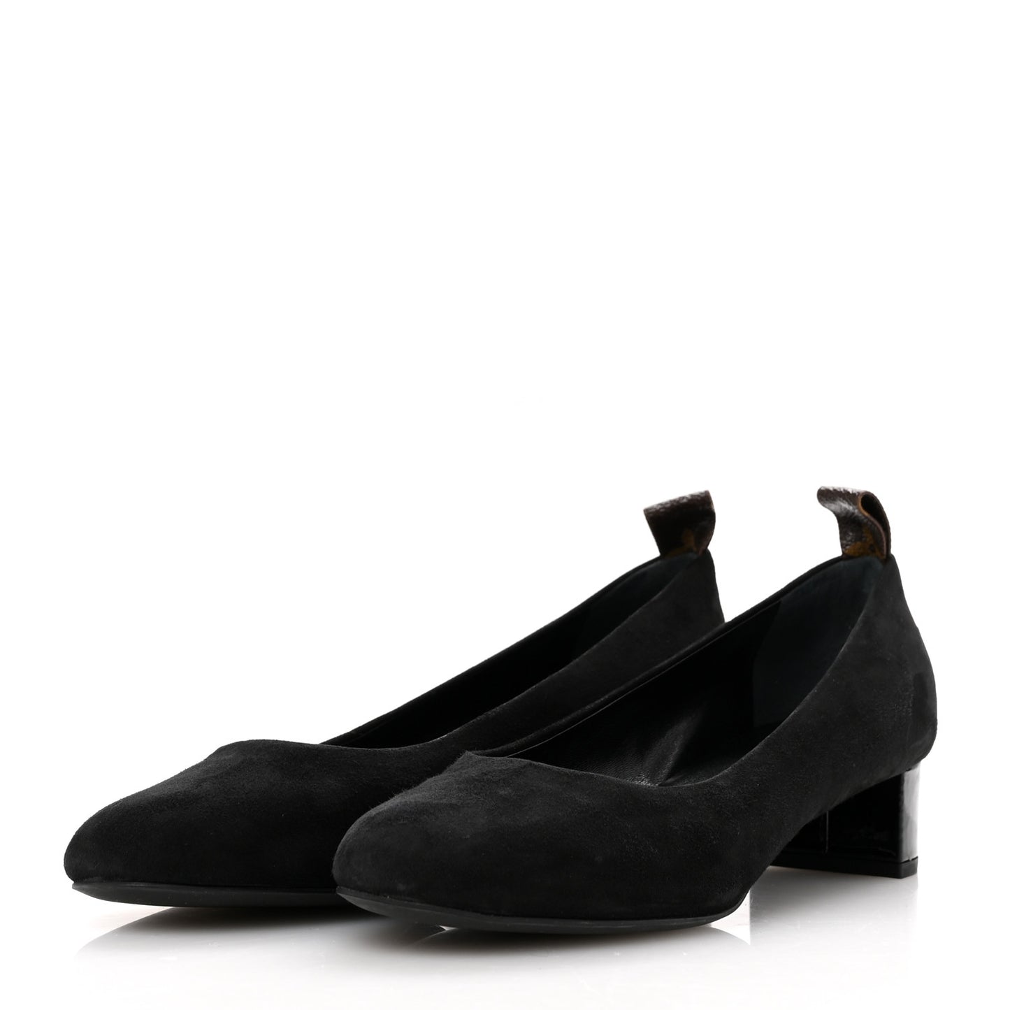 Suede Uniformes Pump 37 Black