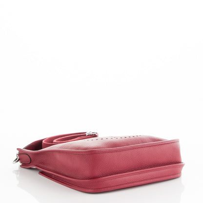 Hermes Taurillon Clemence Evelyne III PM Rubis 4 of 7