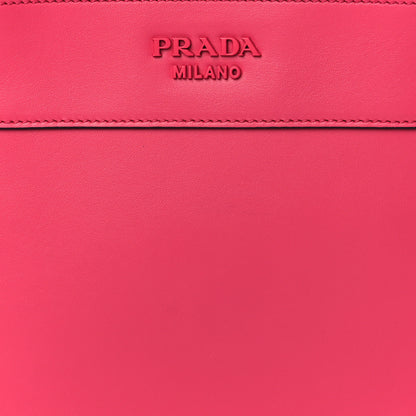 Prada City Calfskin Small Margit Bag Magenta Black 7 of 9