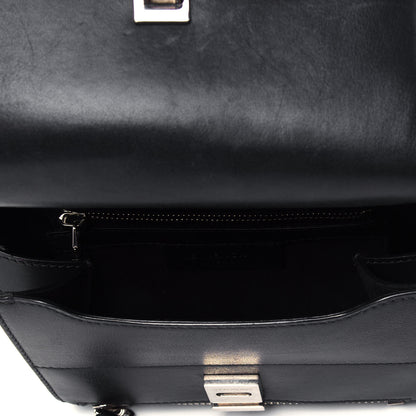 Givenchy Calfskin Chain Detail Mini Pandora Box Crossbody Bag Black 5 of 5