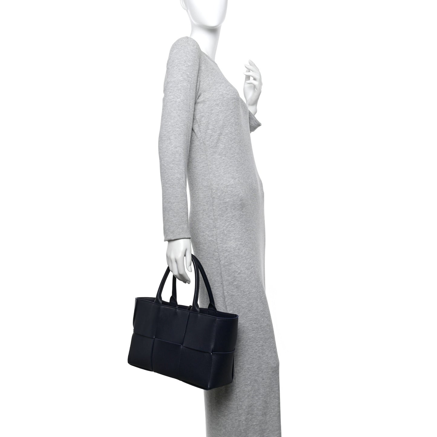 Nappa Maxi Intrecciato Small Arco Tote Space