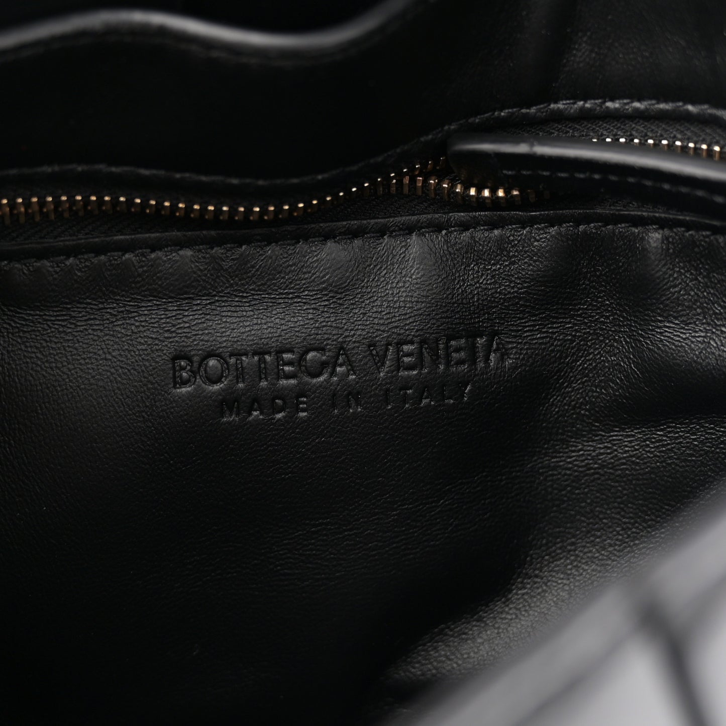 Patent Maxi Intrecciato Cassette Crossbody Bag Black