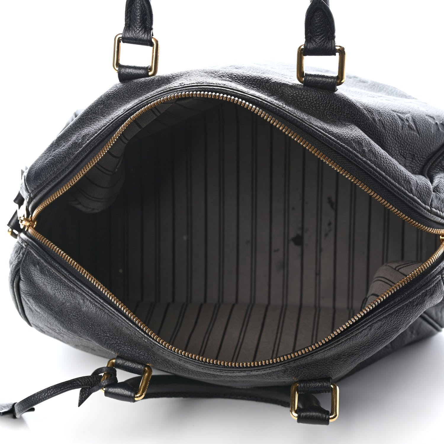 Louis Vuitton Empreinte Speedy Bandouliere 30 Black 4 of 6