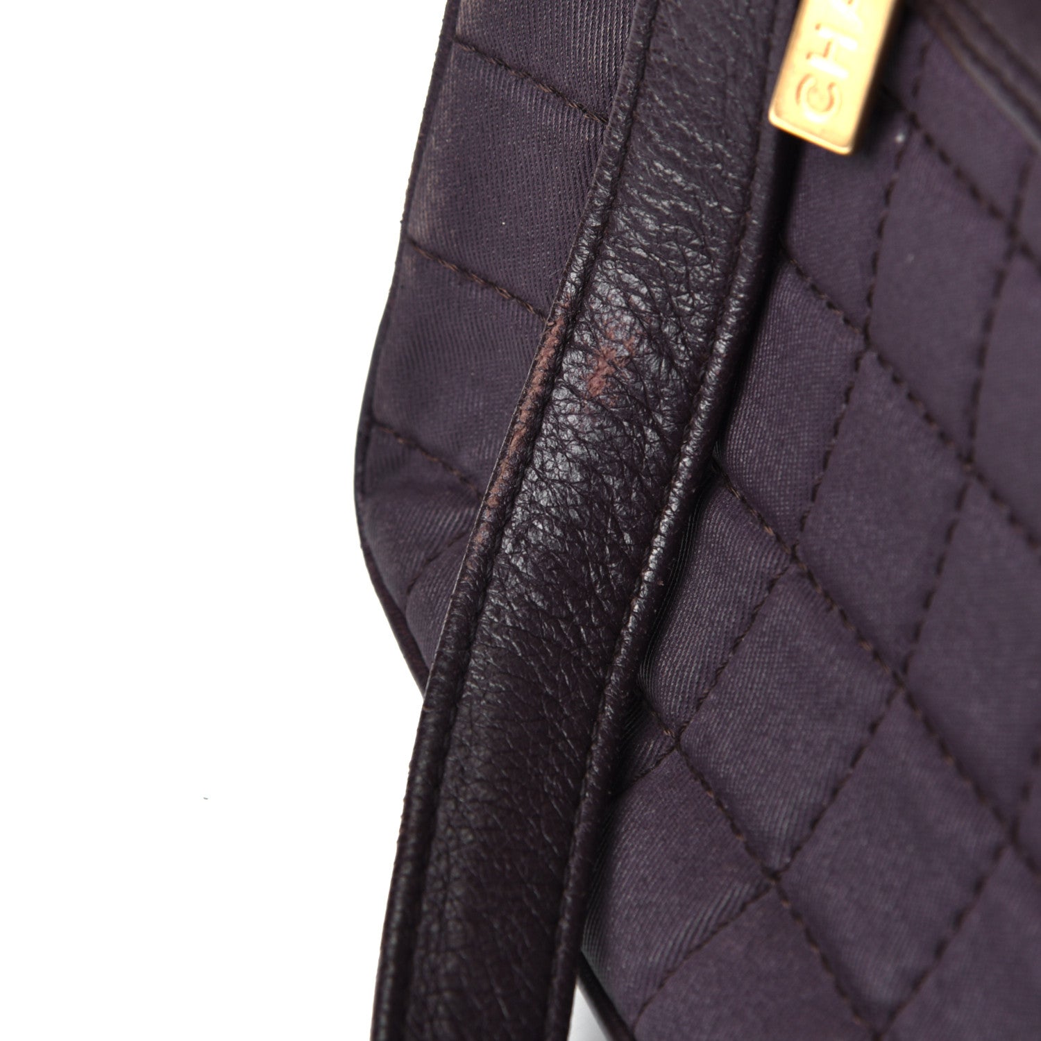 Chanel Canvas Chocolate Bar Tote 6 of 6
