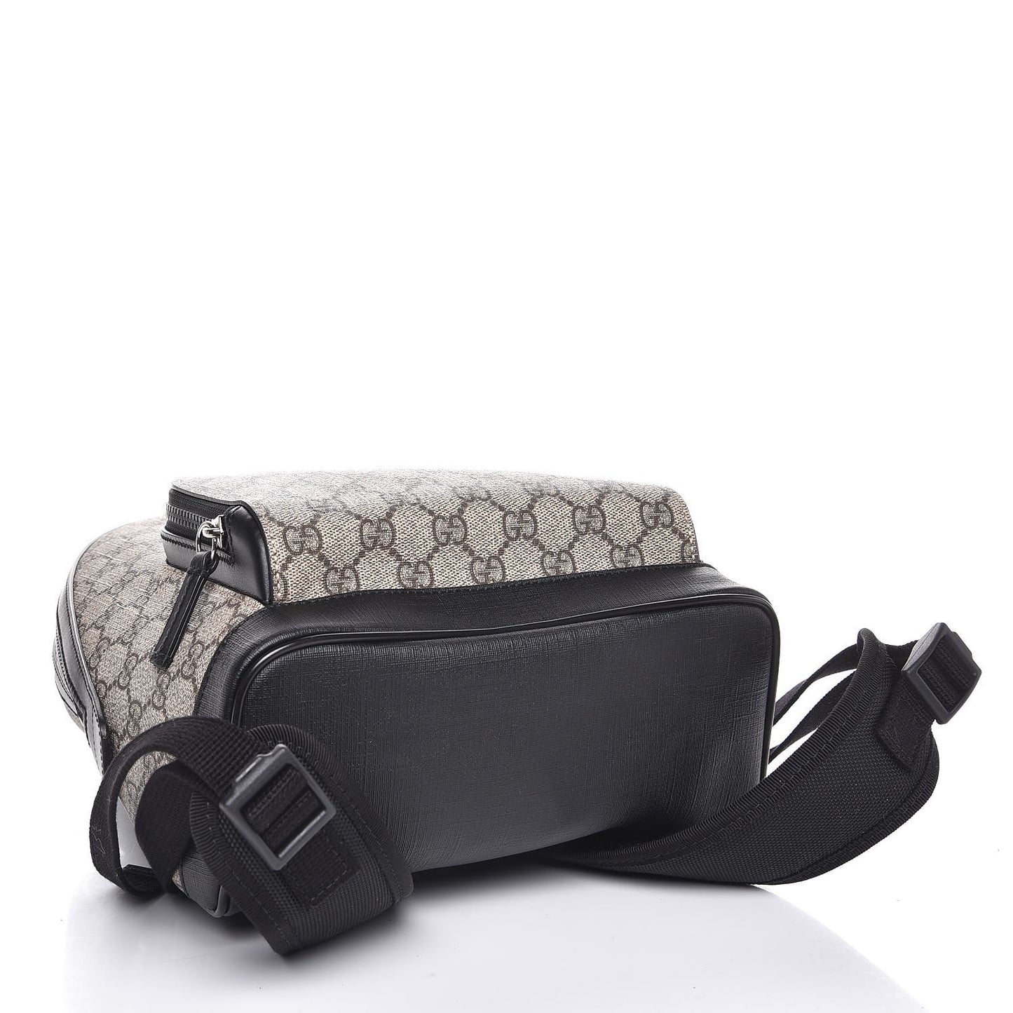 GG Supreme Monogram Small Eden Day Backpack Black