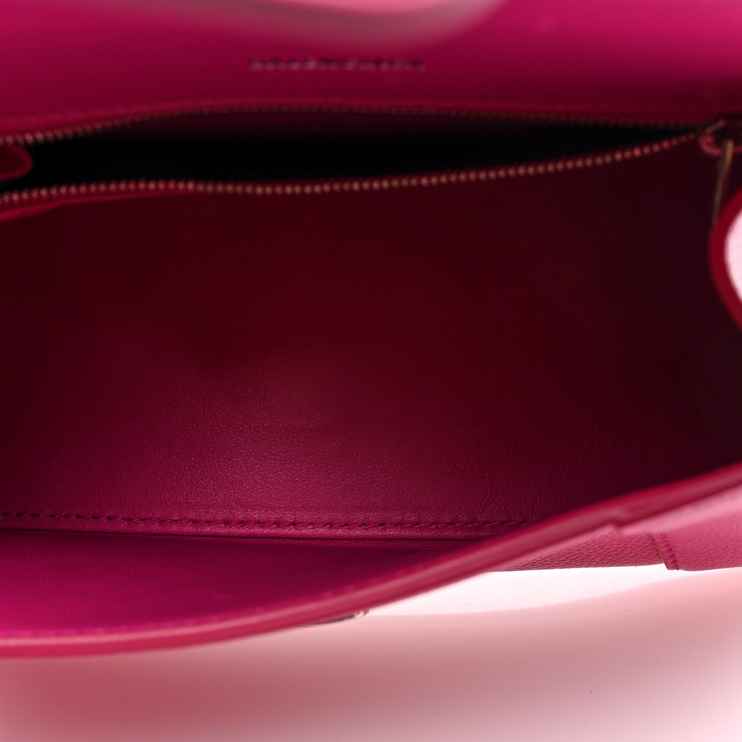 Balenciaga Grained Calfskin Tonal B Small Hourglass Top Handle Bag Acid Fuchsia 5 of 10