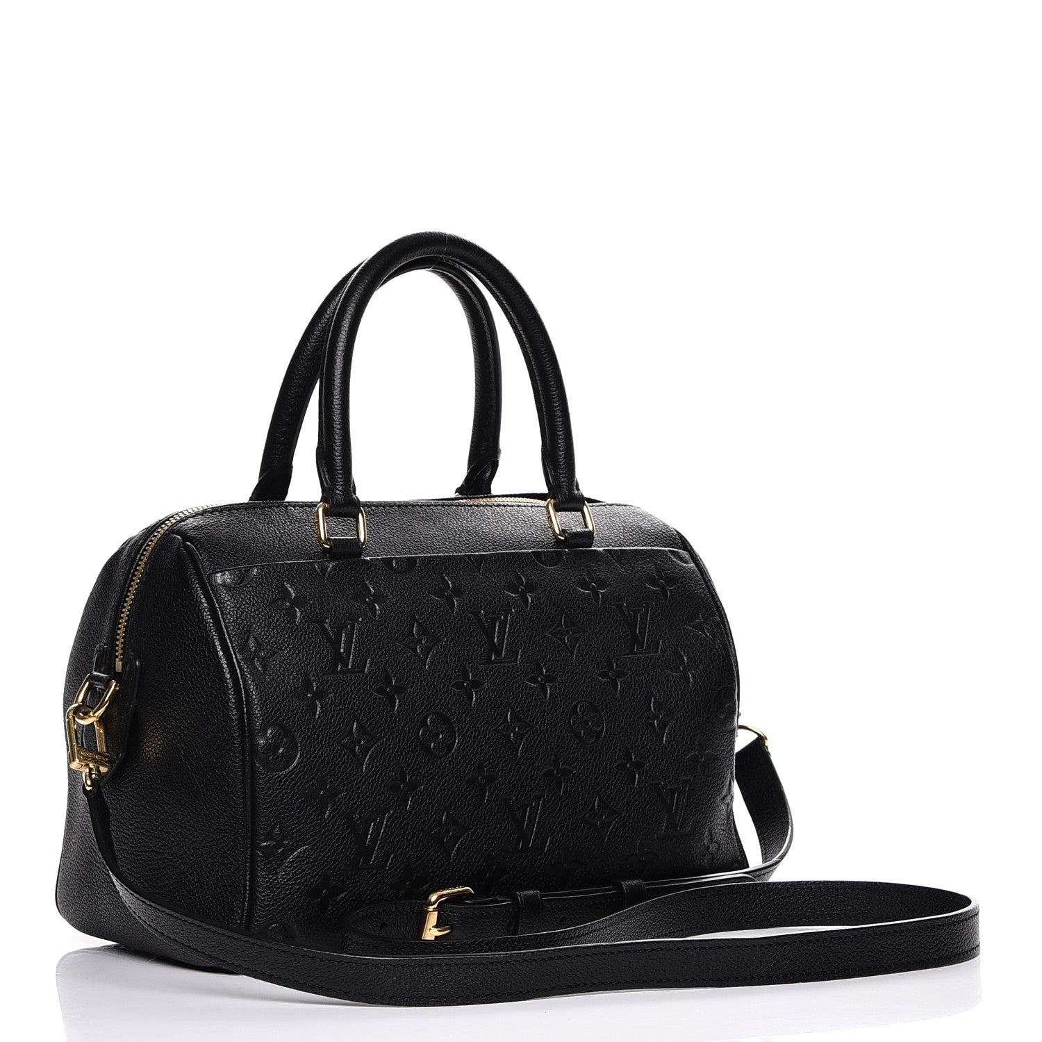 Louis Vuitton Empreinte Speedy Bandouliere 25 NM Black 4 of 10