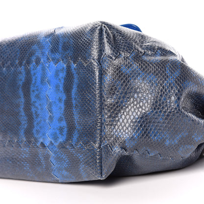 Bottega Veneta Vesuvio Karung Nappa Intrecciato Cravatteria Small Flap Shoulder Bag Bleuette 12 of 12