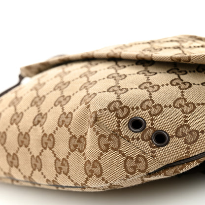 Gucci Monogram Large Belt Bag Beige Dark Brown 9 of 9