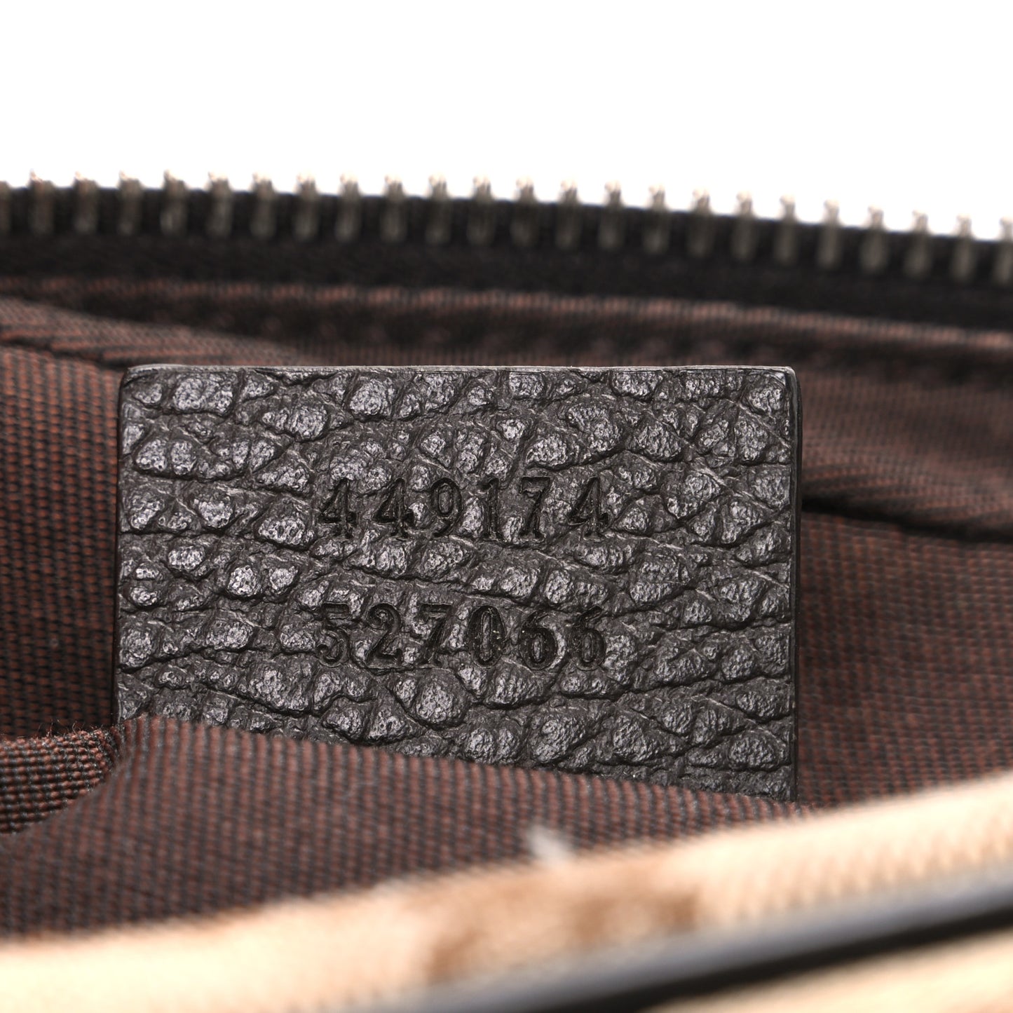 Monogram Belt Bag Dark Brown