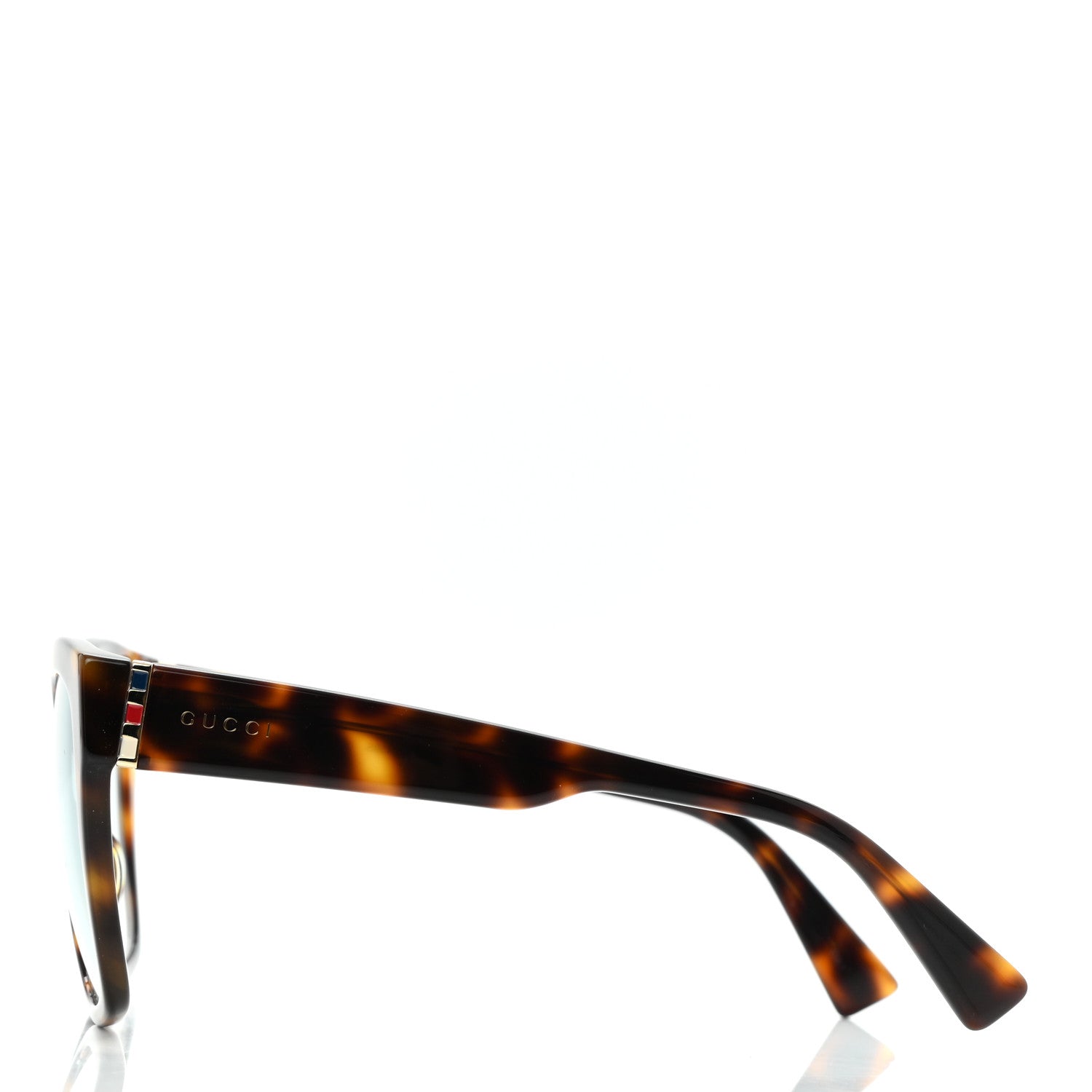 Gucci Acetate Square Frame Sunglasses GG0459S Tortoise 3 of 7