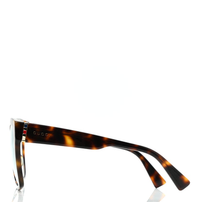 Gucci Acetate Square Frame Sunglasses GG0459S Tortoise 3 of 7