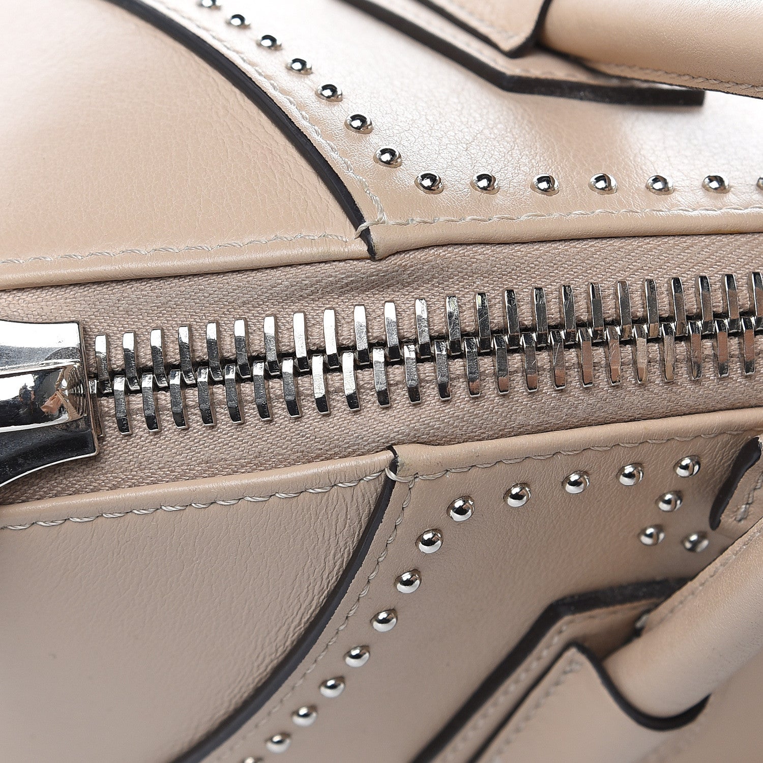 Givenchy Calfskin Small Studded Antigona Nude 17 of 21
