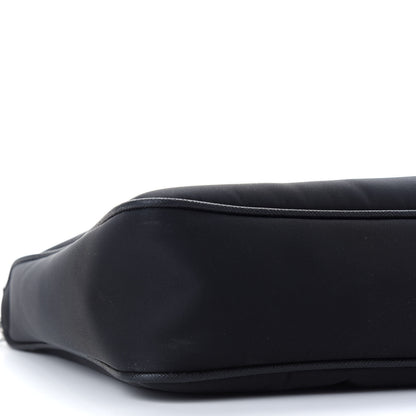 Prada Re-Nylon Saffiano Pocket Zippered Shoulder Bag Black 7 of 11