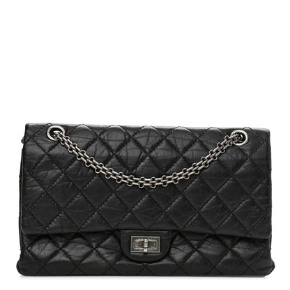 Chanel Aged Calfskin Quilted 2.55 Reissue 226 Flap Black 1 of 8