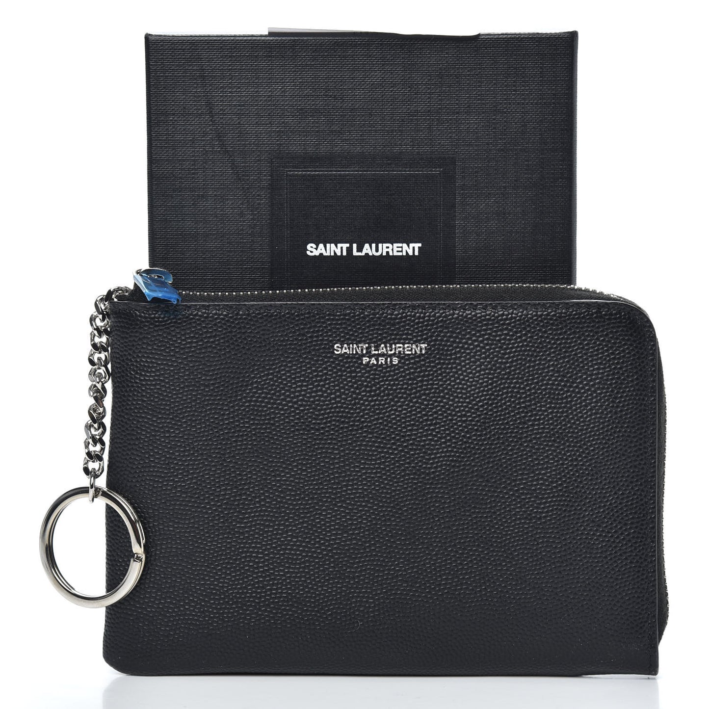 Grain de Poudre Key Pouch Black