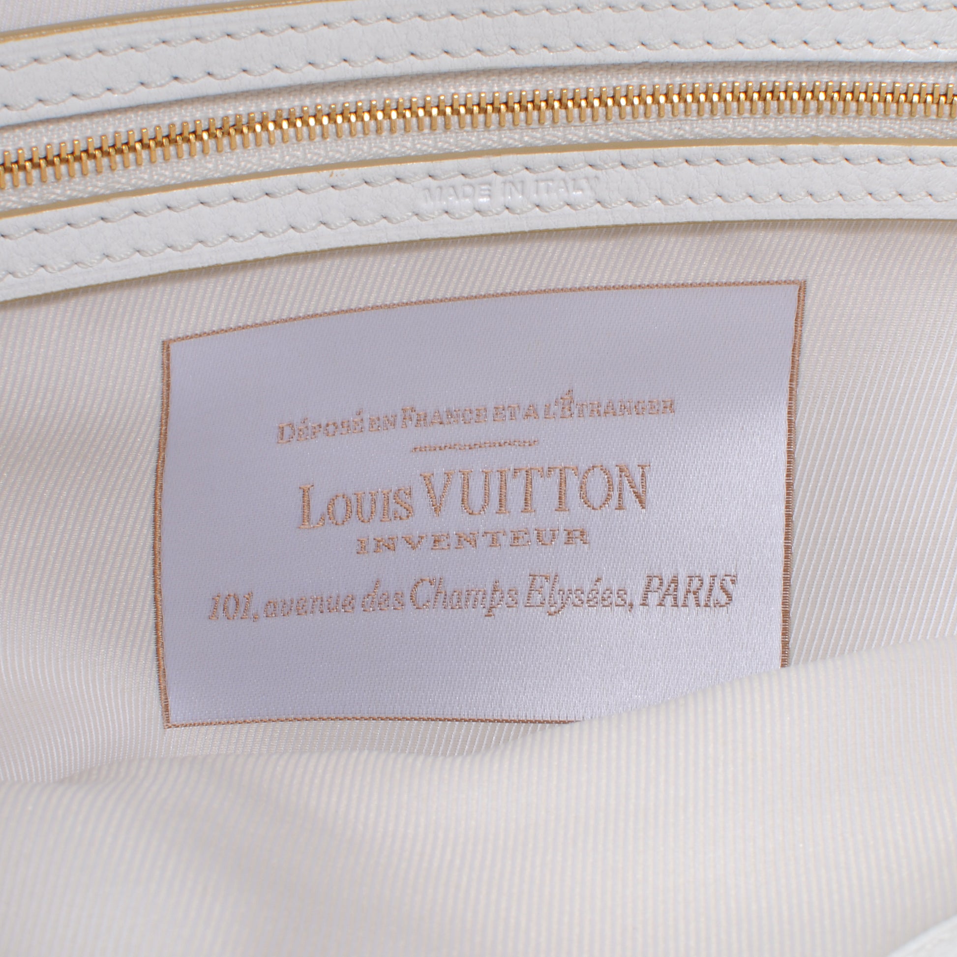 Louis Vuitton Monogram Sabbia Cabas MM White 5 of 9