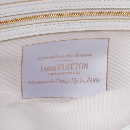 Louis Vuitton Monogram Sabbia Cabas MM White 5 of 9