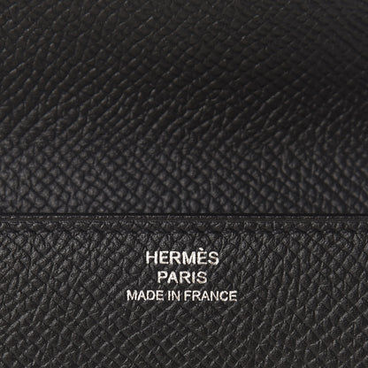 Hermes Epsom Clic Mini Card Holder Black 6 of 7