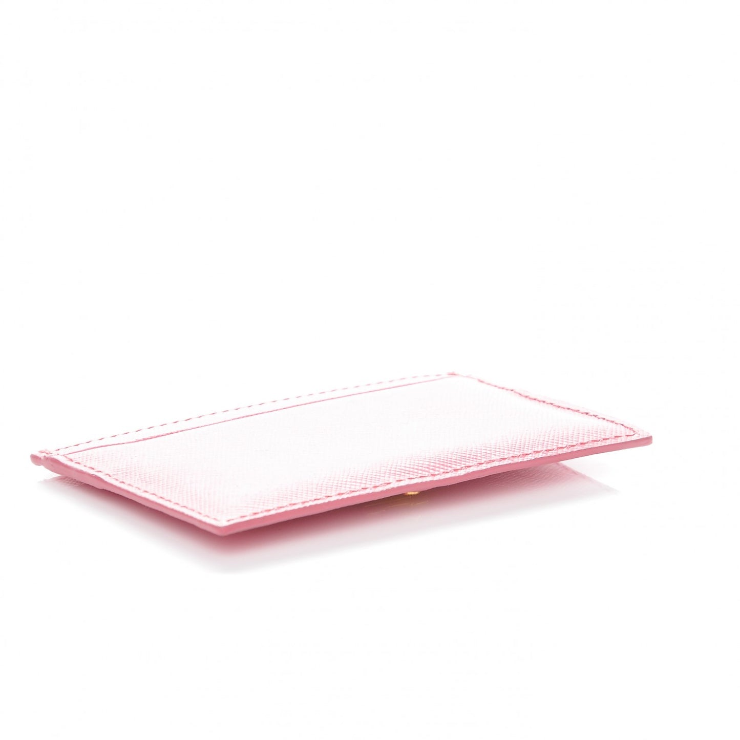 Saffiano Metal Card Case Geranio