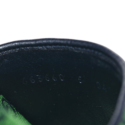 Gucci Monogram Multicolor Slide Sandals 5 Green Blue 8 of 8