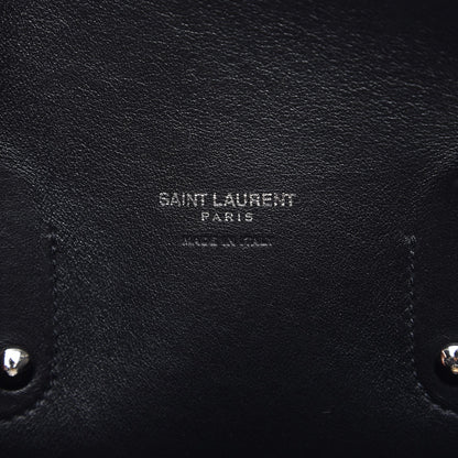 Saint Laurent Calfskin Embossed Python Small Sac De Jour Black 7 of 7