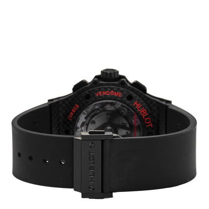Hublot Carbon Rubber 44mm Big Bang Red Magic Automatic Watch Red 301.QX.1734.RX 4 of 6